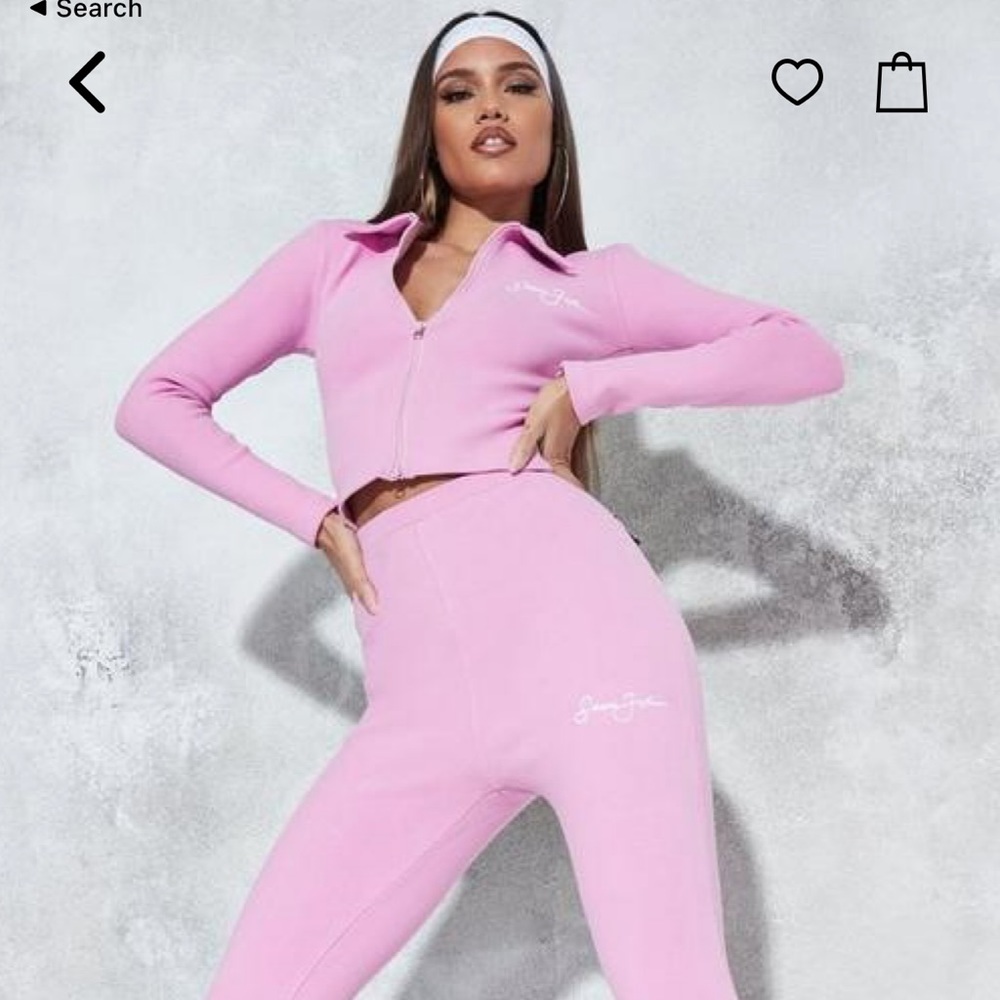 Perfect pink Missguided x Sean John set